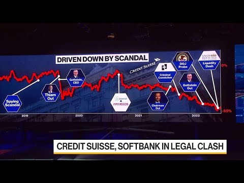 Credit Suisse Edges Toward $440 Million Clash With SoftBank