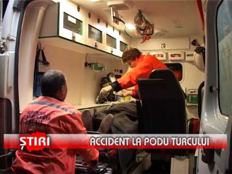 Accident la Podu Turcului  - www.1tvbacau.ro (20.10.2013)
