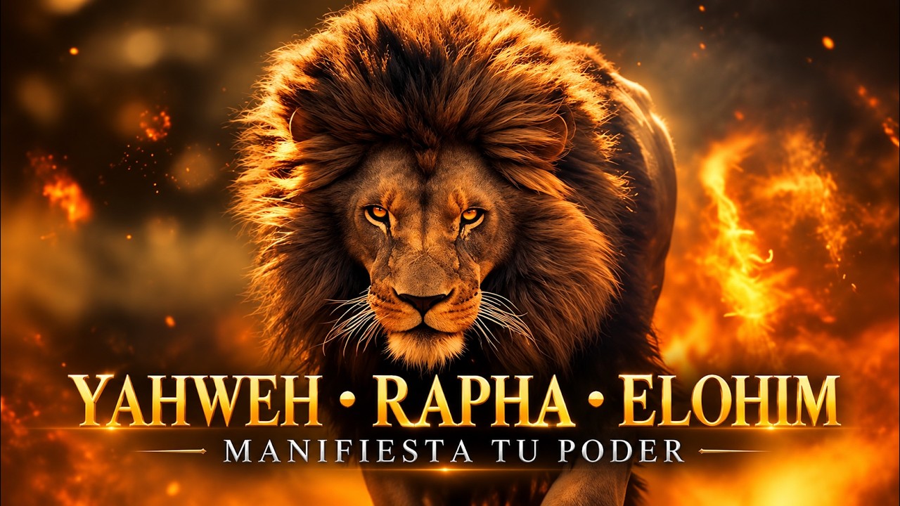 🔥 YAHWEH • RAPHA • ELOHIM | ¡MANIFIESTA TU PODER, SEÑOR! 🙏 | Adoración Hebrea Profética