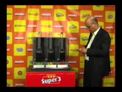 Sorteo Super 3 - Martes 16 de Noviembre del 2010