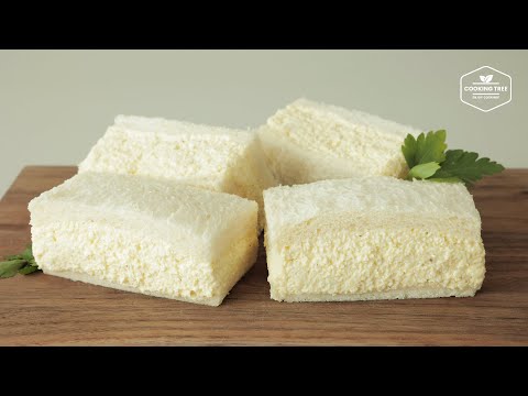 부드러운 계란 샌드위치 * 쉽고 간단한 에그마요 샌드위치 만들기 : Soft Egg Mayo Sandwich * Quick and Easy Recipe | Cooking tree