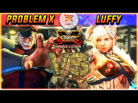 SFV AE ✪ PROBLEM X (M.Bison) vs LUFFY (R.Mika) | FT3 Set ✪ SF5 TenSFV