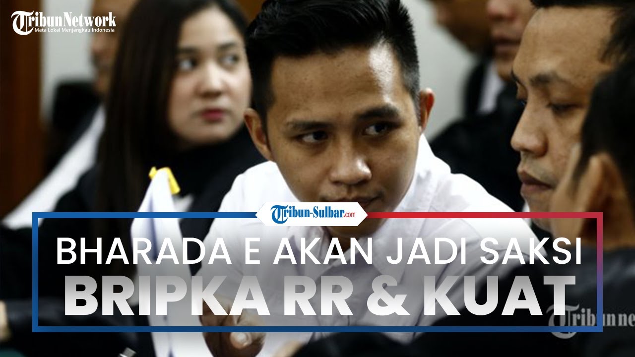 Bharada E akan Jadi Saksi dalam Persidangan bagi Bripka Ricky Rizal dan ...