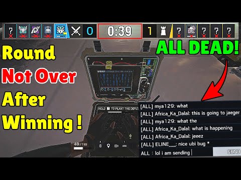 *NEW* Round Doesn't End Even AFTER KILLING ALL Defenders! - Rainbow Six Siege Crystal Guard