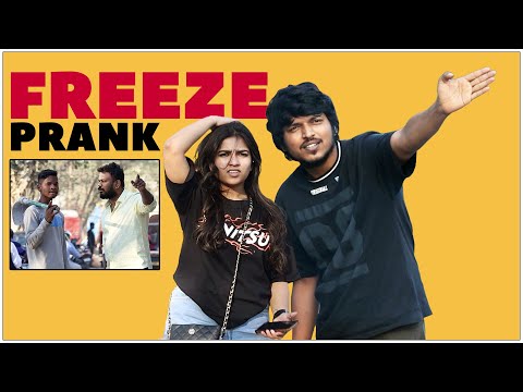 Freezing While Talking Funny Prank | Telugu Pranks | FunPataka Video