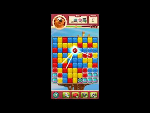 Toon Blast Level 8409 - NO BOOSTERS 🐻🐺🐱 | SKILLGAMING ✔️