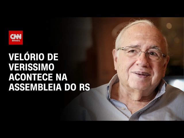 Velório de Verissimo será na Assembleia do RS | AGORA CNN