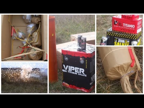 XXL PYRO COMPILATION TITANIUM SALUTE POLEN 2018 [HD]