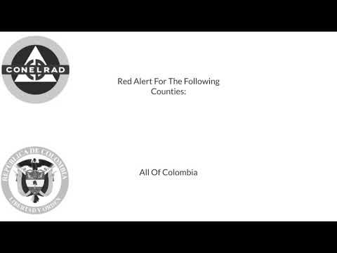 EAS Scenario: Nuclear Attack Against Colombia 1960s Style
