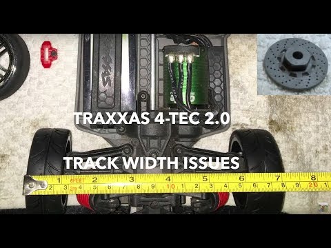 Traxxas 4-TEC 2.0 Track Width Issues - Netcruzer RC