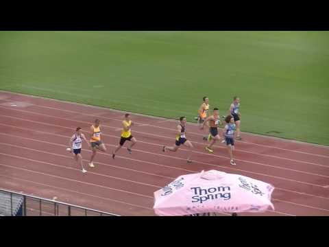 100m final, N Ch U18, Bulgaria - Vesselin Jivkov 10.69