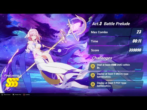 [Honkai Impact 3] Speedrun Sakuno Rondo Expedition (0:29)