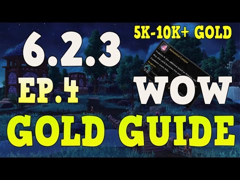 WoW Gold Farming 6.2.3 - Gold Guide Series Ep.4  "Vender Alchemy 5k-10k gold!"