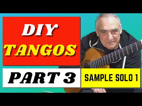DIY Tangos part 3. Flamenco guitar Lesson. Tutorial and tab.