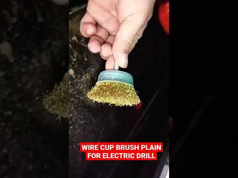 WIRE CUP BRUSH PLAIN FOR ELECTRIC DRILL
