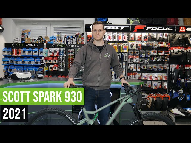 Видео Велосипед Scott Spark 930 Green