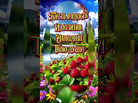 С добрым утром субботы!🌞🥰🌞 #доброеутро #сдобрымутром #хорошегодня #пожелания