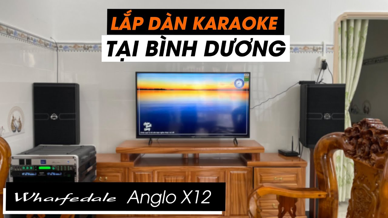 video Dàn âm thanh karaoke chính hãng Anh Wharfedale Pro TVA 113 0