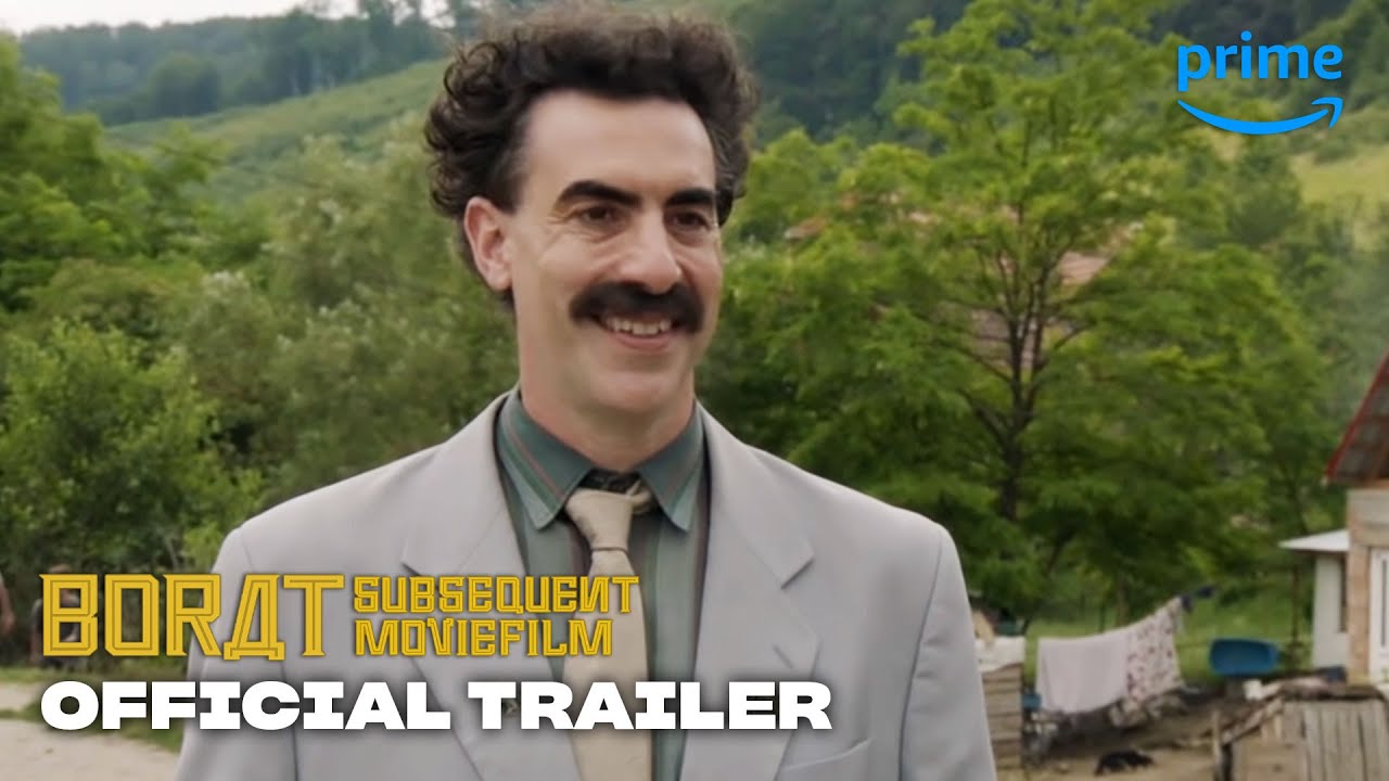 Borat Subsequent Moviefilm - Official Trailer | Prime Video - YouTube