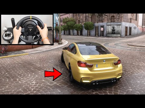 Forza Horizon 5 Drifting BMW M4 (Steering Wheel + Shifter) Gameplay