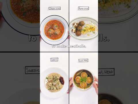 4 Ways to Make Meatballs #cooking #food