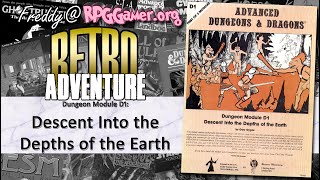Descent Into the Depths of the Earth (D&D, TSR, 1978) | Retro Adventure
