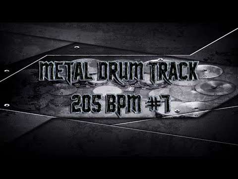 Saxon Style Metal Drum Track 205 BPM | Preset 2.0 (HQ,HD)