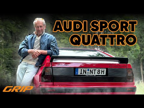 Halbe Million teure Rallye-Legende: Audi Sport quattro mit Niki Schelle 😎🚀 | GRIP