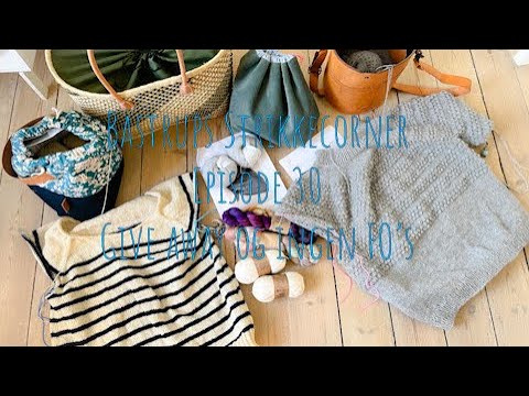 Bastrups Strikkecorner episode 30 - Give away og ingen FO's