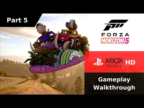 Forza Horizon 5 Xbox Series X Gameplay Walkthrough Part 5 Full Game - No Commentary