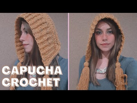 CAPUCHA TEJIDA A CROCHET// GORRITO GANCHILLO