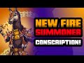 New Fire Summoner! | Conscription | Splinterlands