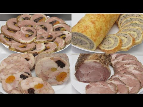 Вы просили МЯСО! Сразу 4 рецепта - Мясные закуски на праздничный стол