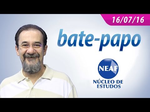 Bate Papo Semanal com o professor José Luiz de Morais 16 07 2016