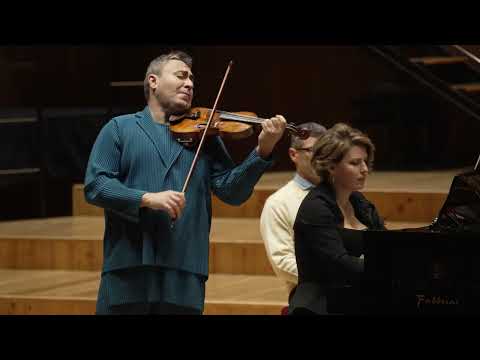 J.S.Bach Sonata #1 BWV 1014 for violin and cembalo performed by  Maxim Vengerov  Polina Osetinskaya