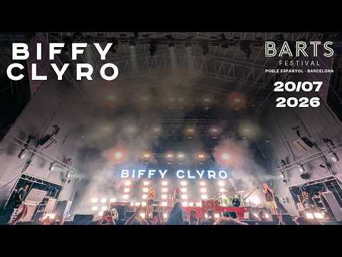 Biffy Clyro @ Barts Festival, Barcelona (2026-07-20)