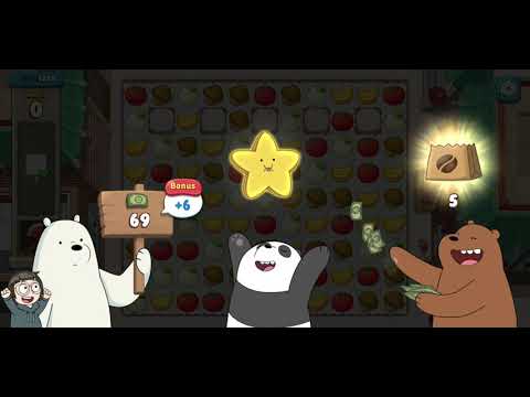 We Bare Bears Match3 Repairs Level 1284 - No Boosters