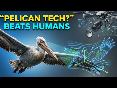 Pelican Vision, Flight & Anatomy Are More Advanced Than Modern Tech.