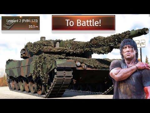Best Premium German Tank in War Thunder! Leopard 2A4