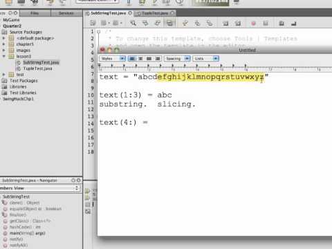Java Slicing Strings With Substring Method Mp4