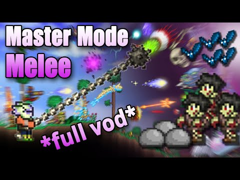 [Full Vod] Master Mode Melee | Terraria 1.4.3.2 | Episode 1