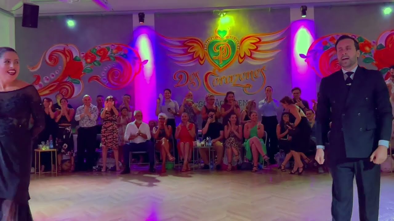 Vanesa Villalba & Facundo Pinero 2/4 - 2 Corazones Tango Accademia Rimini 22/07/23