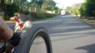 preview picture of video 'Downhill trike ride from Matinilla to Santa Ana (Costa Rica) Part 2'