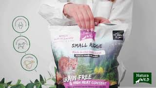 Корм Natura Wild Small Ridge Kitten для котят (курица)