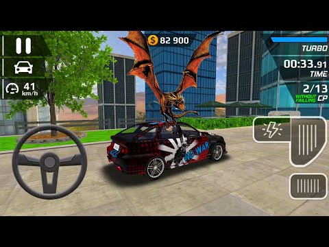 Smash Car Hit: Car Driving Simulator - American Car Impossible Stunts - Android GamePlay 03