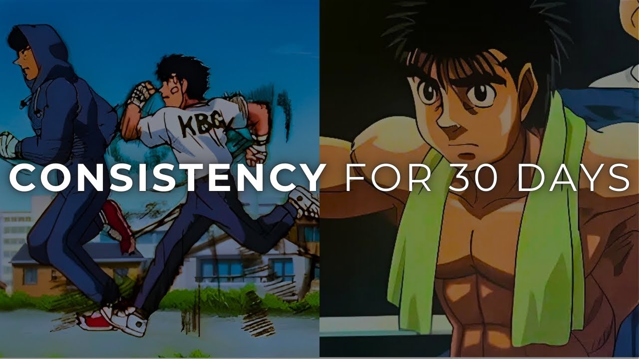 The CHALLENGE of 30 Days of CONSISTENCY.