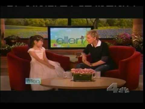 Umi Garrett, 8 year old on the Ellen DeGeneres Show