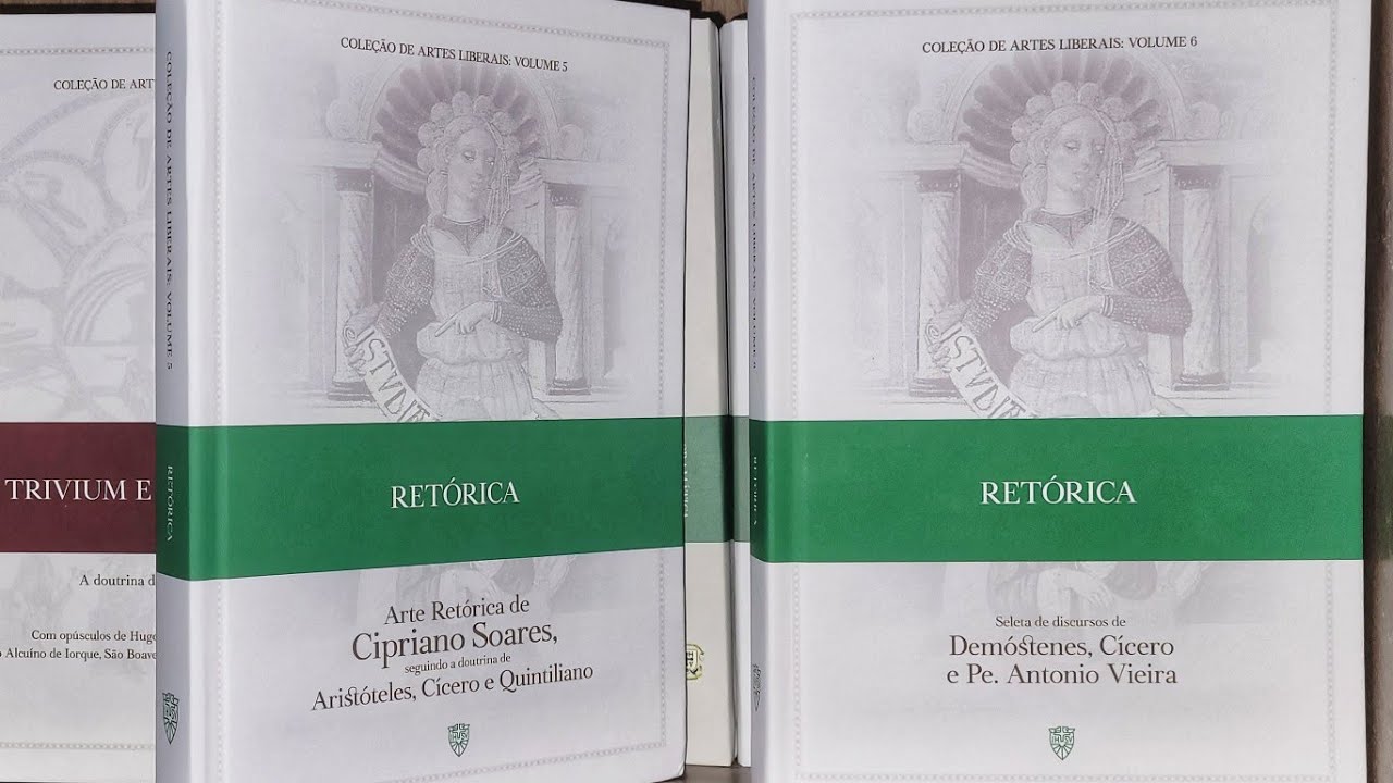 Os livros de Retórica da coleção das 7 artes liberais