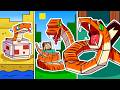 I Survived 100 DAYS As A TIGER SNAKE In HARDCORE Minecraft