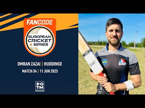 POTM: O.Zazai - HAM vs HUD | Highlights | FanCode ECS Sweden | 11 June 2023 | ECS23.449